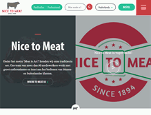 Tablet Screenshot of nicetomeat.nl